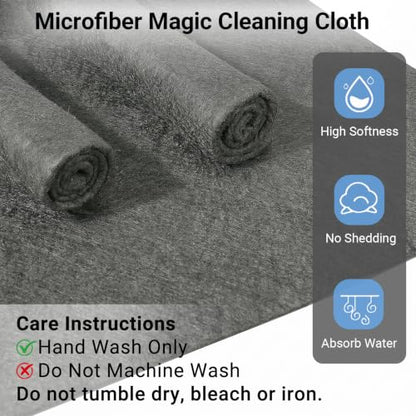 Thickened Magic Cleaning Cloth, (4 Large + 2 Small)