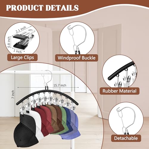 1 Piece Pants Hangers with Clips, Metal Legging Hanger with Multiple Clips