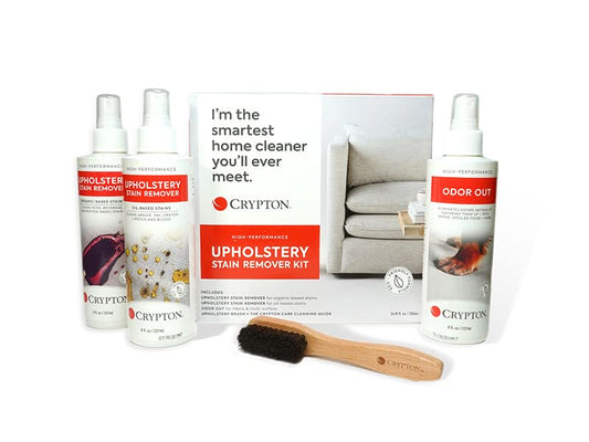 Crypton Upholstery Gold and Purple Stain Remover Kit with Odor Out Deodorizer (8 fl. oz.)