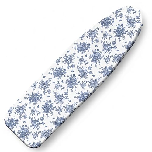 Ironing Board Covers and Pad 54x15 Scorch and Stain Resistant Ironing Pad - color: Flowers