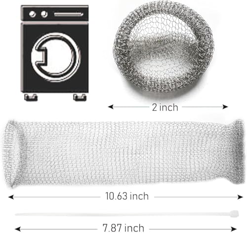 2 PCS Washing Machine Lint Catcher Lint Traps for Washing Machine Hose