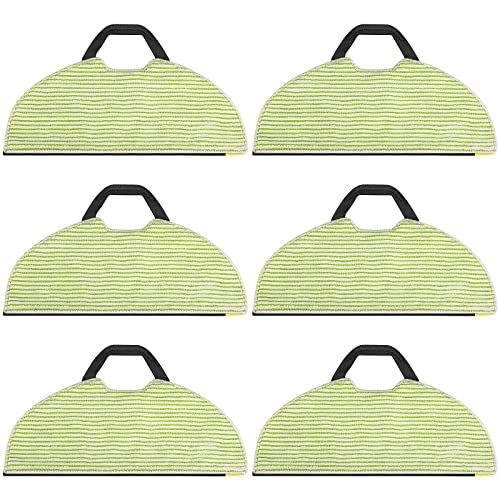 JORAIR AV2610WA RV2610WA Vacuum Mop Replacement Pads Compatible with Shark RV2610WA AV2610WA RV2620WD RV2410WD AI Ultra 2- in-1 Robot Vacuum, Washable Reusable Microfiber Soft Pads, 6 Pack - size: V2610WA Mop