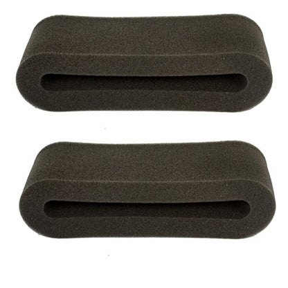 HQRP 2-Pack Foam Outer Circular Filter compatible with Bissell PowerForce Helix 1240, 12401, 12406, 1240R, 1240U, 1240V, 1240W, 12B1, 68C7, 6582, 6583 series Bagless Upright Vacuums