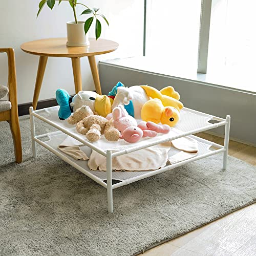 Sweater Drying Rack, 2-Pack Stackable Flat Mesh Clothes Drying Rack - size: 2-Pack