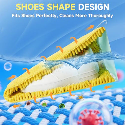 ShoeShaped Shoe Washing Machine Bag for Cleaning,Large13"x15.7"x8.6"