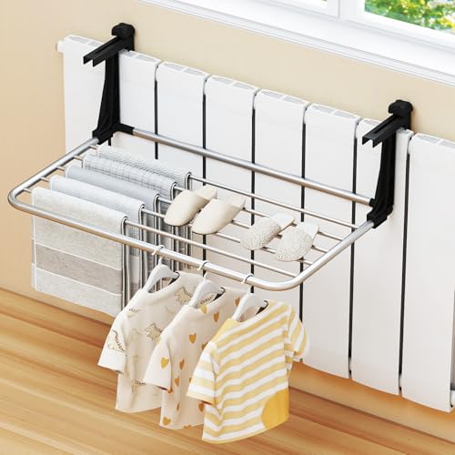 Tangkula Portable Clothes Drying Rack for Indoor & Outdoor Use(Small) - size: Small