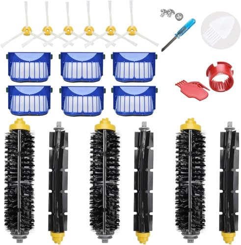 LOVECO Replacement Accessories Kit for iRobot Roomba 600 Series &500 Series - size: 3+6+6