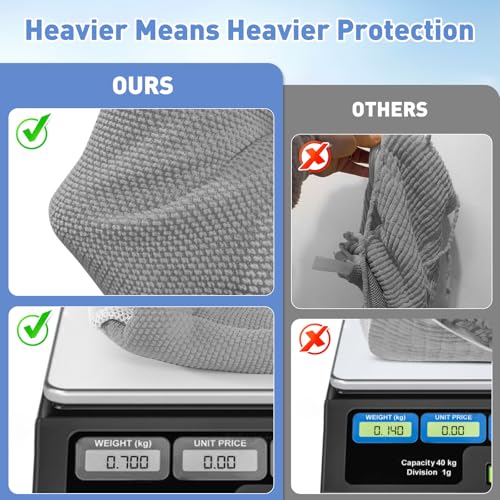 Shoe Washing Machine Bag for Washer and Dryer - Reusable Large Laundry Shoe Bag for Sneakers Tennis Home Washing Kit, Includes Shoe Trees to Keep Shape, Grey 2pcs - color: Grey