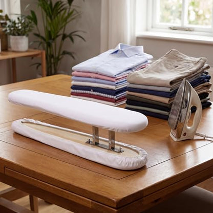 Mifoci Dual Sided Sleeve Ironing Board for Sleeve Pressing,White