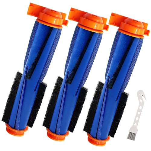 Replacement Parts for Shark AI AV2501S AV2511AE AV2610WA AV2501AE RV2502AE RV2400WD RV2610WD AV2510AOUS RV2520AOUS UR250BEOUS UR2500SR rv2410wd AI Ultra 2- in-1 Robot Vacuum,3 Pack Main Brush - color: 3 Pack Brush