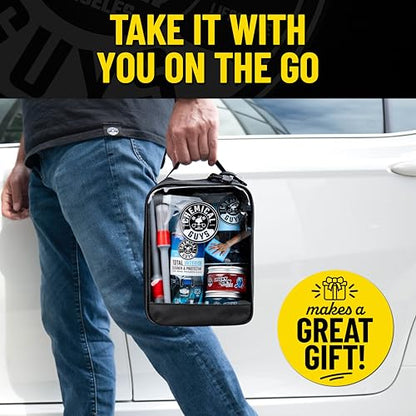 Chemical Guys, 10-Piece Interior Cleaning Kit, Cleaner, Brushes, Gel & Bag - style: KIT + BAG