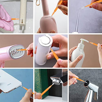 Shower Head Cleaning Brush Tool, Small Crevice Cleaning Brush Anti Clogging for Bathroom Pipe & Car Washers