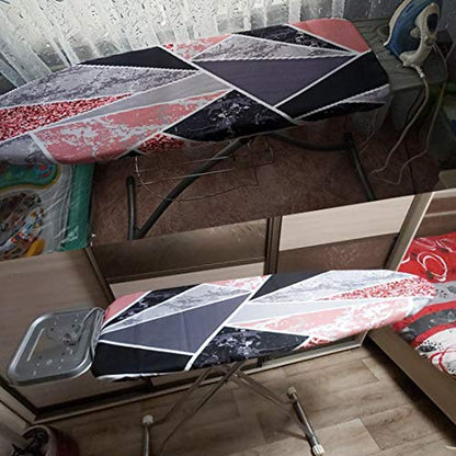 Ironing Board Cover and Pad Extra Thick Padding 19 X 52 Inch Fits Large and Standard Boards, Pads Resist Scorching and Staining, Elastic Edge Covers, No Fasteners Needed (1) - color: 1