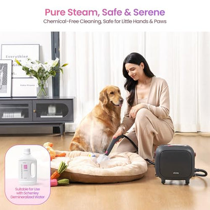 Schenley 21-in-1 Steam Cleaner for Home, Heavy-Duty Steamer for Cleaning