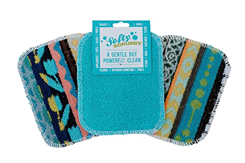 Scratchless Cleaning Pad (3 Pack) for Cleaning Kitchen, Bathroom and Household/Great for Non-Stick Cookware/Reusable/Long-Lasting/Environmentally Friendly