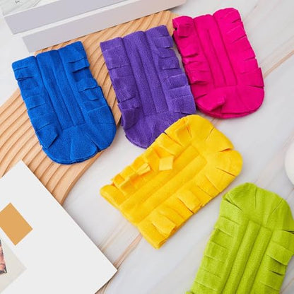 12 Pcs Reusable Duster Refills Washable Pads, Dark Color - color: Dark Color