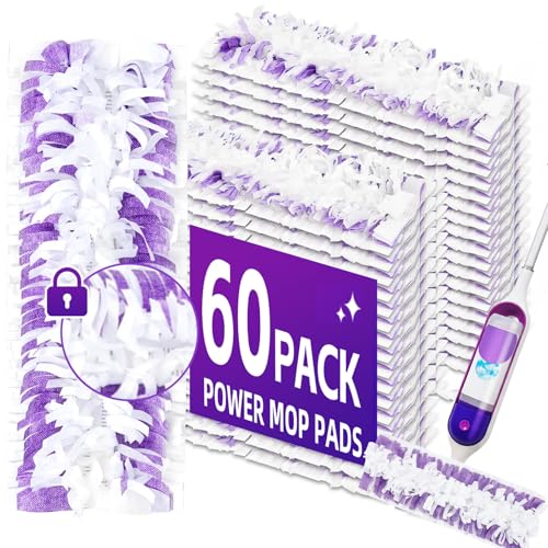 60PCS Disposable Mopping Pads Refills for Swiffer Power Mop Pads - size: 01-60PC