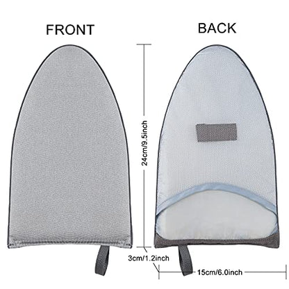 Garment Steamer Ironing Gloves Anti Steam Glove Heat Resistant Garment Steamer Mitt, Garment Steam Accessories for Clothes - color: Grey