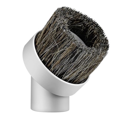 Replacement Central Vacuum Round Dusting Brush 1 1/4" Attachment Vacuum Tool for Vacuflo for Beam for Nutone for Hayden Models
