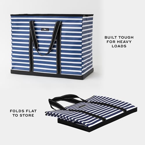 SCOUT 4 Boys Zip Tote - XX-Large Beach Tote, Zips Shut - color: Oxford News