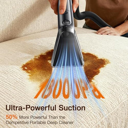 Carpet Cleaner Machine,Deep Cleaner Machine for Rug Cleaner & Couch Cleaner - color: Arctic White