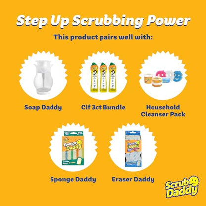 Scrub Daddy Scratch-Free Multipurpose Kitchen Sponges - Bulk Dish Sponges for Kitchen, Bathroom, Household Cleaning & More - Made with BPA-Free Polymer Foam (5 Count) (Pack of 2) - size: 5 Count (Pack of 2)