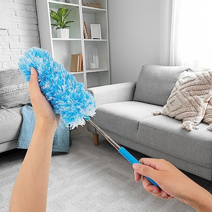 Tanlade 24 Pcs Microfiber Feather Dusters for Cleaning, Bright Color - color: Bright Color