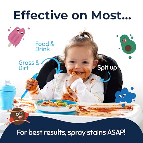 Miss Mouth's Messy Eater Stain Treater - 32oz Refill - Newborn & Baby Essentials - No Dry Cleaning Food, Grease, Coffee Off Laundry, Underwear, Fabric - style: Single (32oz)