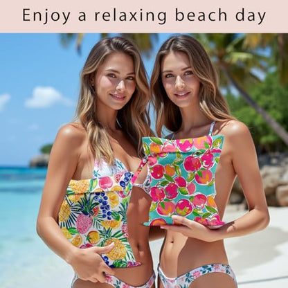 Swimsuit Bag Wet Bags for Travel Reusable Waterproof Dry Bags Diaper Bag Pineapple Peach Wet Bag for Swimsuit Towels Beach Gym 10.2×12.6 Inches - color: Pineapple Peach