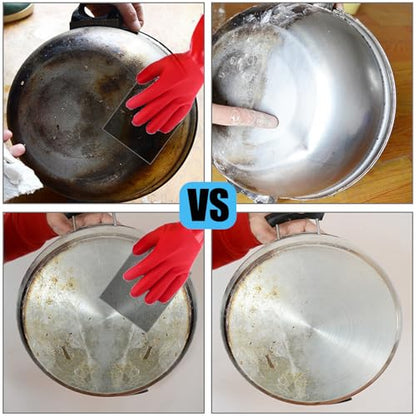 2026 New Upgrade Toilet Cleaning Screens Toilet Cleaner Hard Water 5.5 x 4 Inch Flexible Scrubbing Pads Remove Calcium Deposits Carbon Rust for Toilet Kitchen - style: 20
