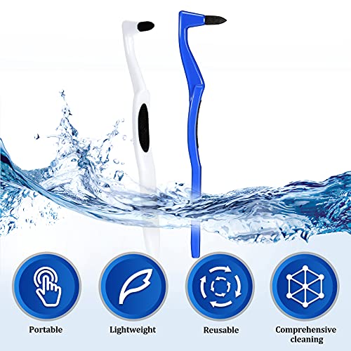 Geiserailie 8 Pcs Teeth Stain Remover Tool, Plaque Remover for Oral Care