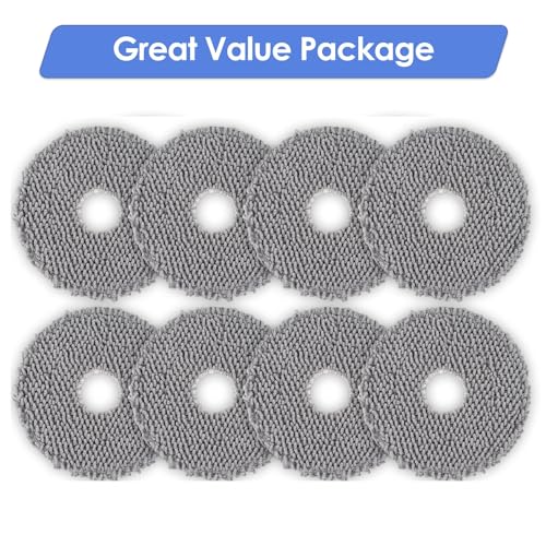 (8 Pieces) 505X Combo Replacement Mop Pads for iRobot roomba 505X Combo, Plus 505 Combo, Plus 405 Combo, Plus 507 Combo Robot Vacuum, Mop Pad, Mop Cloths Accessories