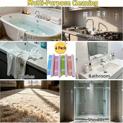 Scrub Brush Heavy Duty Scrub Brushes Scrubbing Cleaning Brush Set