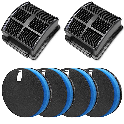 2998 Filter for Bissell MultiClean Allergen Lift-Off Pet Vacuum 2998 2999 - size: 2+4 Pack