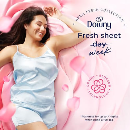 Downy Liquid Fabric Softener, April Fresh 2-in-1 Fresh & Soft, 140 Fl Oz, 190 Loads, Fabric Conditioner For Freshness And Softness - size: 140 Fl Oz (Pack of 1)