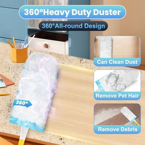 Multisurface 360° Duster Refills Compatible with Swiffer® Duster, 60 Pack