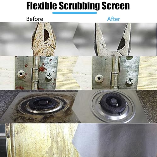2026 New Upgrade Toilet Cleaning Screens Toilet Cleaner Hard Water 5.5 x 4 Inch Flexible Scrubbing Pads Remove Calcium Deposits Carbon Rust for Toilet Kitchen - style: 20
