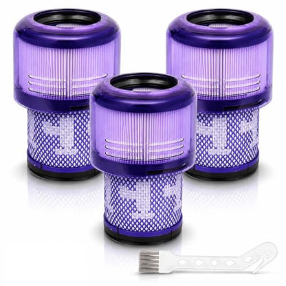 3 Pack Vacuum Filter Replacement for Dyson V11 V15 Series 970013-02 Huxowni