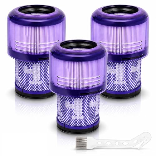 3 Pack Vacuum Filter Replacement for Dyson V11 V15 Series 970013-02 Huxowni