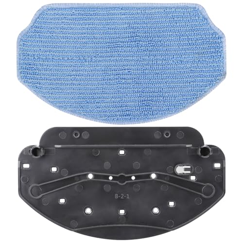 Robot Vacuum Mop Pads Replacement Parts Fit for MAMNV BR150/BR151 - for ZCWA BR150/BR151 - for ONSON BR150/BR151 - for GTTVO BR150/BR151 - for MANVINS G20 - color: 1 Base 1 Mop Cloth