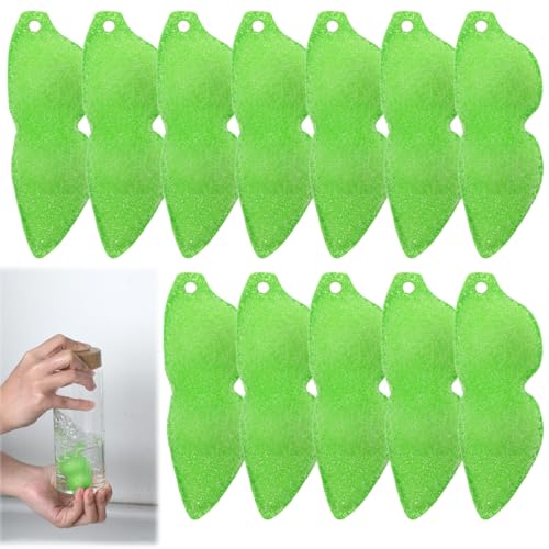 12PCS Magic Beans Bottle Cleaner Sponge Heat Resistance Reusable