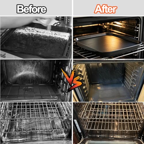 XANGNIER Heavy Duty Oven Cleaning Tools Kit,Oven Cleaner Brush Accessories