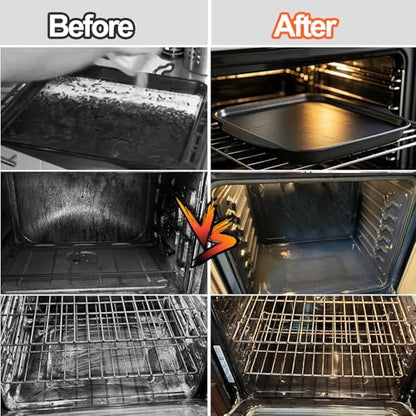 XANGNIER Heavy Duty Oven Cleaning Tools Kit,Oven Cleaner Brush Accessories