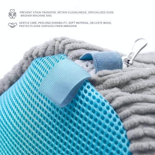 Shoe Washing Machine Bag: 2Pcs Shoe Laundry Bag for Sneakers