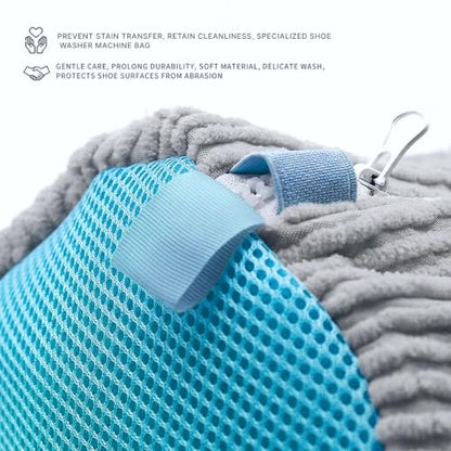 Shoe Washing Machine Bag: 2Pcs Shoe Laundry Bag for Sneakers