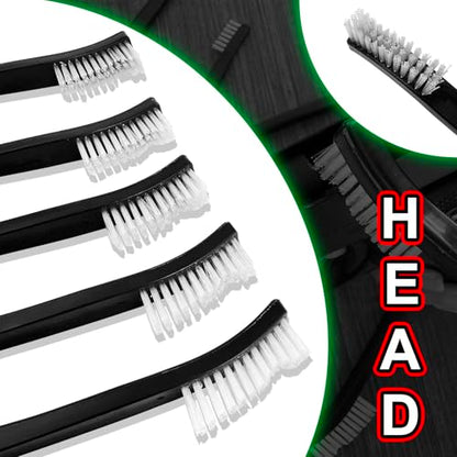 20Pcs Nylon Gun Cleaning Brushes Gun Cleaning Kit Supplies 7" Inch Universal Bristle Detailing Brush Set for Pistol Rifle Shotgun Firearm Cleaner Tools Range Maintenance Accessories