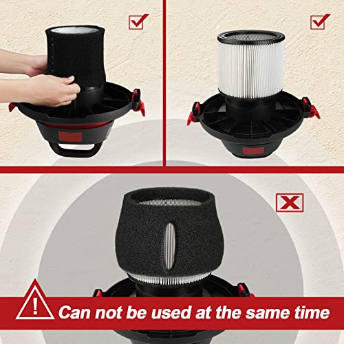 Shop-Vac 90525 Foam Sleeve Filter Replacements, 3 Pack, #9052500