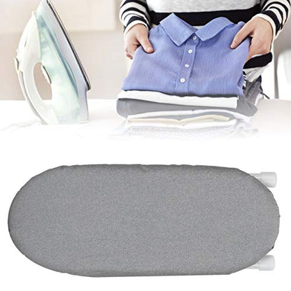 Portable Travel Ironing Board Compact Folding with Cotton Cover Heat Silver Cloth for Home Dorm Small 10 2 by 4 3 Inch