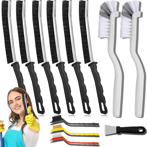 Crevice Cleaning Brush Set, 12 Pack
