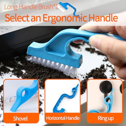 Window Sill Cleaner Tool - 14 Pcs Magic Door Window Track Cleaning Tool Kit - size: 14 PCS